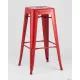 Табурет Stool Group TOLIX барный красный глянцевый