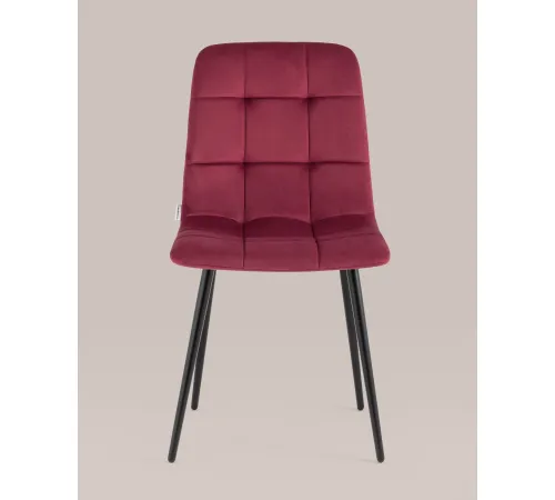 Стул Stool Group Одди AV 406N-Cbor-08 велюр красный
