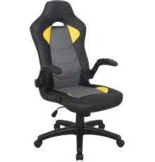 Игровое геймерское кресло Brabix Skill GM-005 532494 черный/желтый