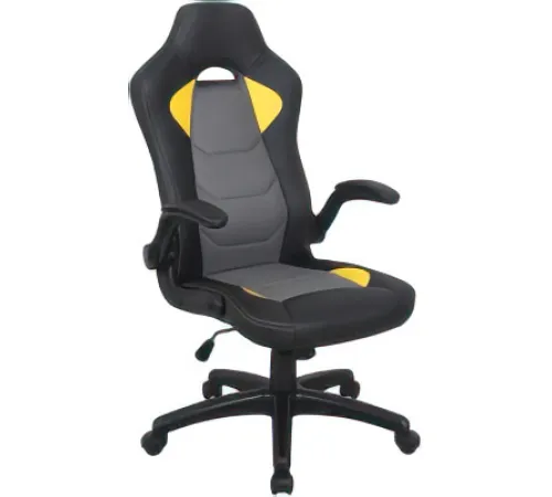 Игровое геймерское кресло Brabix Skill GM-005 532494 черный/желтый