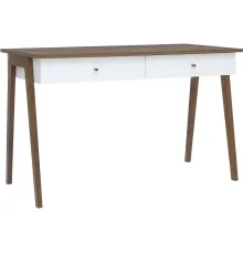 Стол Black Red White Heda BIU2S белый/лиственница сибирская золотая