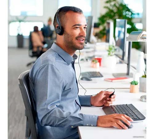 Офисная гарнитура Logitech PC Headset 960 USB