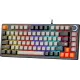 Клавиатура Defender Wildfire GK-213 серый/черный