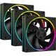Комплект вентиляторов для корпуса ID-Cooling AF-127-ARGB-K TRIO