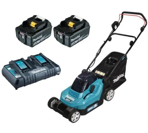 Газонокосилка Makita DLM382PM2 с 2-мя АКБ