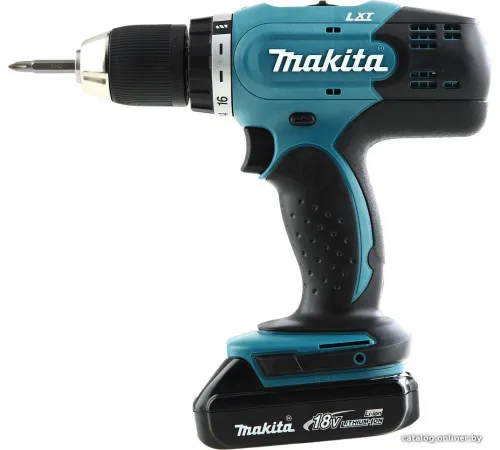 Дрель-шуруповерт Makita DDF453SYE с 2-мя АКБ, кейс