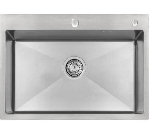 Кухонная мойка ARFEKA ECO AR 700*500 SATIN DECOR VOLCANIC ROCK