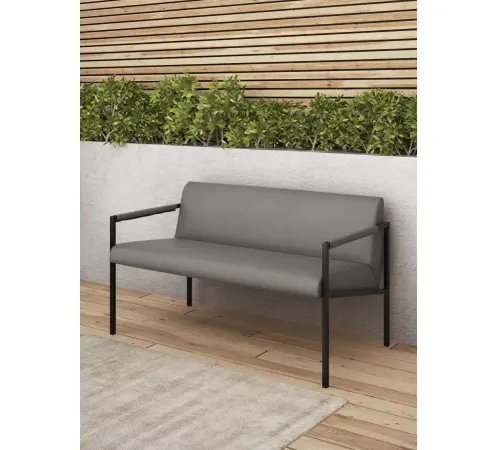 Садовый диван Mio Tesoro Юнта 64x120 серый