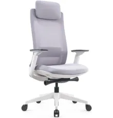 Офисное кресло SitZone E-VL002A-BS сетка, ткань, пластик, серый