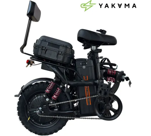 Электровелосипед Yakama R5 черный