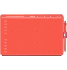 Графический планшет Huion HS611 коралловый красный