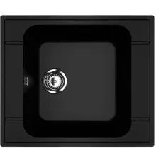 Кухонная мойка Ulgran U-604 344 ультра-черный
