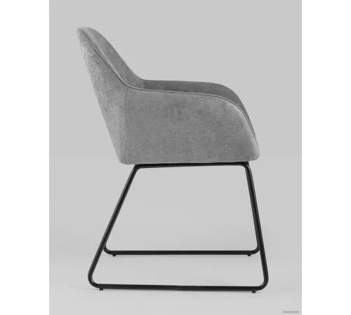Стул с подлокотниками Stool Group Чак серый