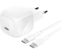 Сетевое зарядное Belkin WCA013KQ1MWH-B6 USB Type-С белый