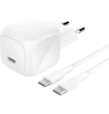 Сетевое зарядное Belkin WCA013KQ1MWH-B6 USB Type-С белый