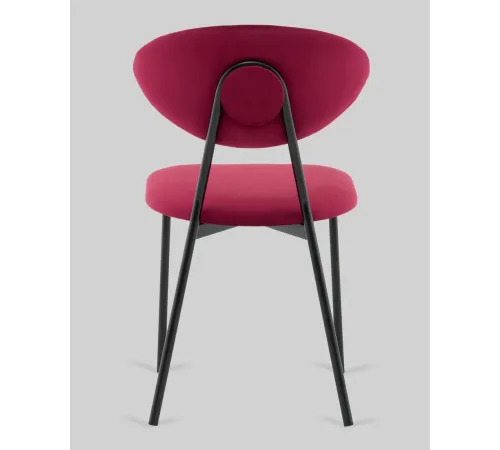 Стул Stool Group Квинси vd-kvinsy-b16 велюр винный