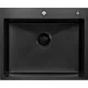 Кухонная мойка ARFEKA Eco AR 600*500 Black PVD Nano Decor Volcanic Rock