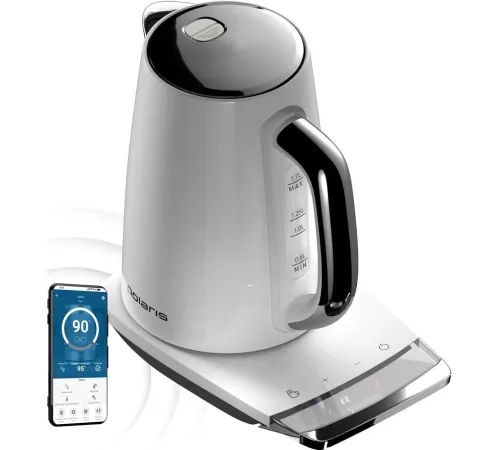 Электрический чайник Polaris PWK 1755CAD WIFI IQ Home белый
