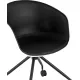 Офисное кресло Stool Group Libra SL-7040ZB пластик белый/экокожа черный