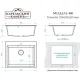 Кухонная мойка MARRBAXX Карельский камень модель 44/Q2 F044Q002 бежевый