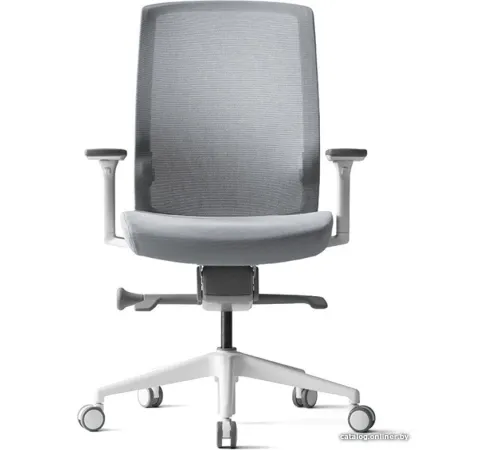 Офисное кресло Bestuhl J1 White Pl серый