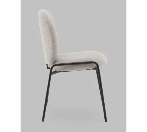 Стул Stool Group Моллек AV 438-Fl81-9005 букле светло-серый