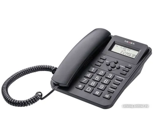 Проводной телефон TeXet TX-264 черный