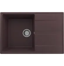 Кухонная мойка Ulgran Quartz Prima 750-06 трюфель