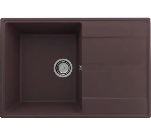 Кухонная мойка Ulgran Quartz Prima 750-06 трюфель