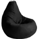 Кресло-мешок Mio Tesoro Груша XXXL GF-140x95-CH черный