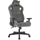 Игровое геймерское кресло Zombie Ghost Fabric серый Light-19