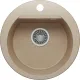 Кухонная мойка Polygran Atol-460 песочный 302