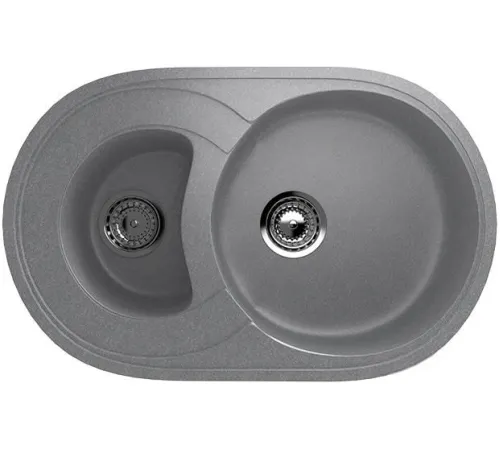 Кухонная мойка Ulgran U-504 342 графитовый