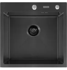 Кухонная мойка ARFEKA Eco AR 500*500 Black PVD Nano
