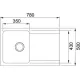 Кухонная мойка Franke Orion OID 611-78 114.0443.360 белый