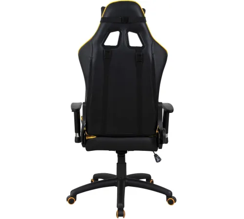 Кресло Brabix GT Master GM-110 черный/желтый