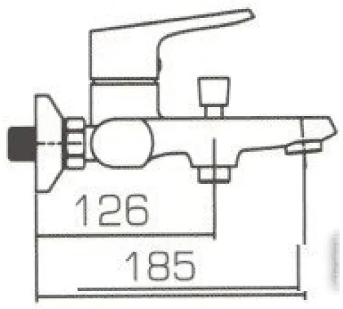 Смеситель Bravat Pure F6105161C-01