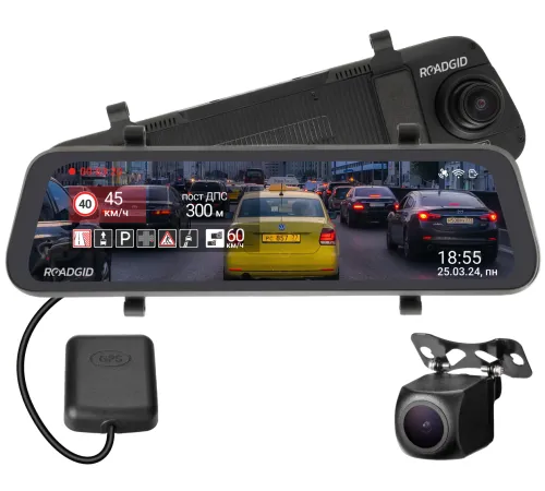 Видеорегистратор-зеркало Roadgid Blick 3 GPS