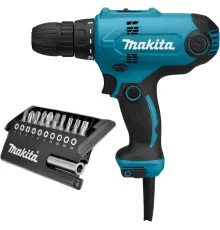 Дрель-шуруповерт Makita DF0300X2 набор оснастки D-30651