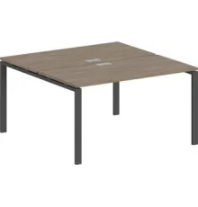 Стол Norden 120x143.8x75 SG.244.OD.63.AN антрацит/дуб темный