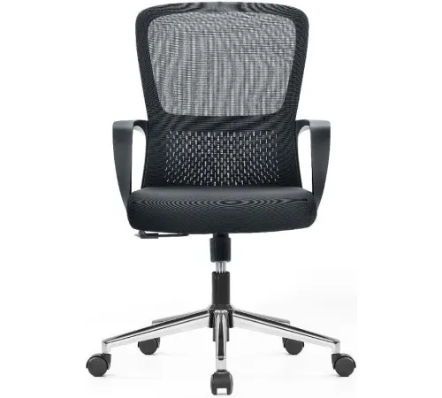 Офисное кресло SitZone U-069B хром/черный