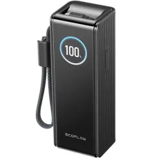 Внешний аккумулятор EcoFlow Rapid 25000mAh с кабелями 100 Вт, 170 Вт, черный