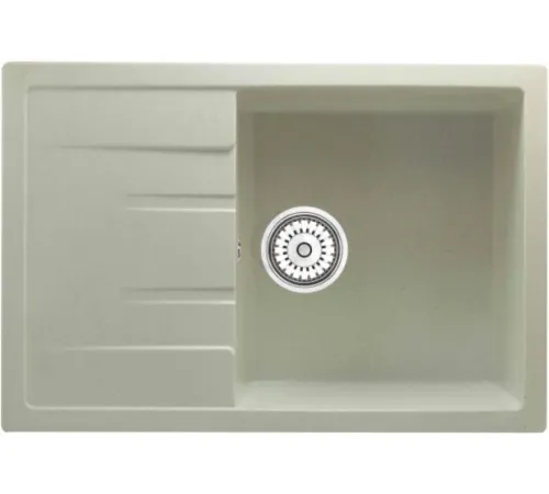 Кухонная мойка Berge BR-7603 белый матовый