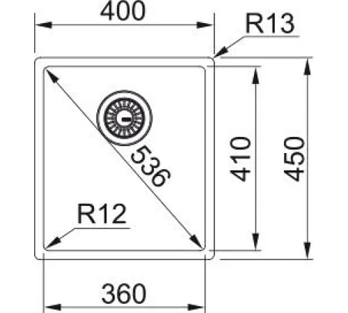 Кухонная мойка Franke BXX 210-36 127.0678.818 нержавеющая сталь