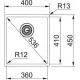 Кухонная мойка Franke BXX 210-36 127.0678.818 нержавеющая сталь