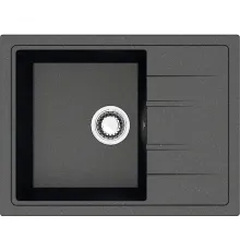 Кухонная мойка Berge BR-5850 черный матовый