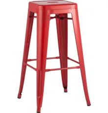 Табурет Stool Group TOLIX барный красный глянцевый