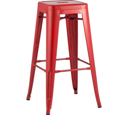 Табурет Stool Group TOLIX барный красный глянцевый