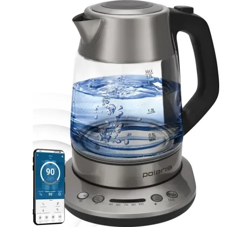 Электрический чайник Polaris PWK 1775CGLD Wi-Fi IQ Home