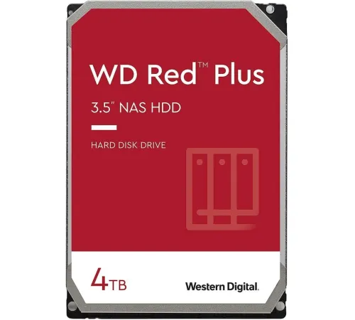 Жесткий диск WD Red Plus 4TB WD40EFZX